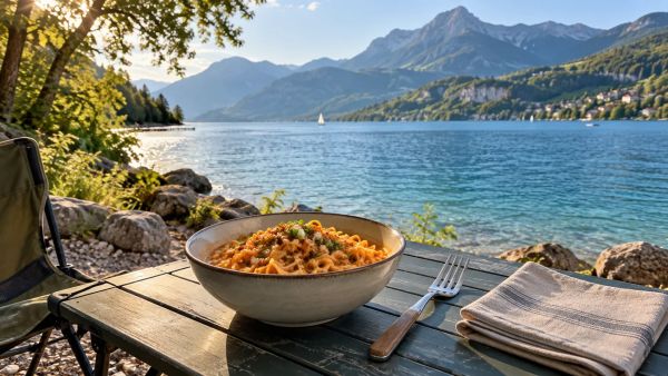 Recette de buldak carbonara : nouilles instantanées savoureuses