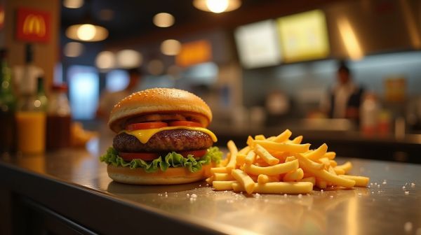 Votre envie de burgers et frites chez McDonald's